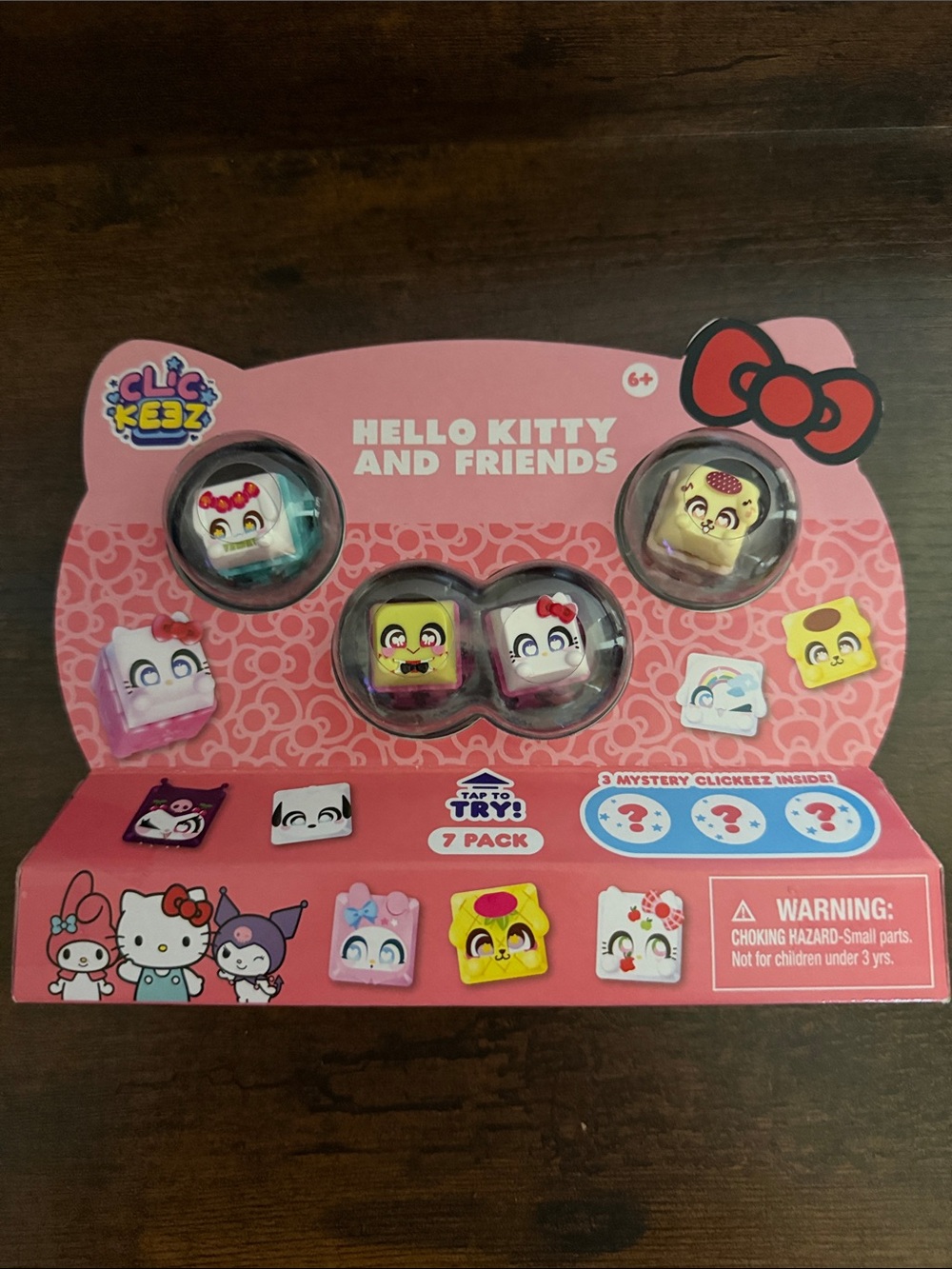 Hello Kitty and Friends Clickeez 7-Pack